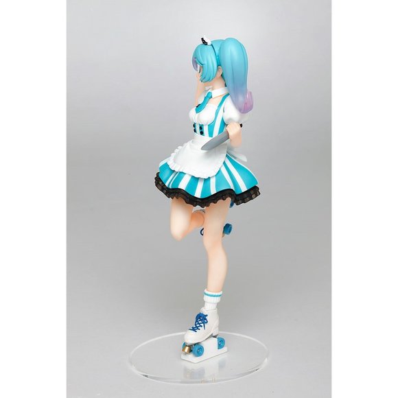 Hatsune Miku Costumes Cafe Maid Version Figure TAITO NEW Authentic - Picture 2 of 11